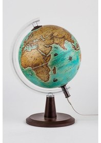 Resim Gürbüz Küre Modern Antik Işıklı 30 Cm 
