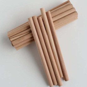 Resim Genel Markalar 10'lu 30cm Uzunluğunda 24mm Tahta Çubuklar 