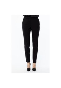 Resim Ekol Kadın Yan Cep Dar Paça Pantolon 4181 Siyah Siyah 