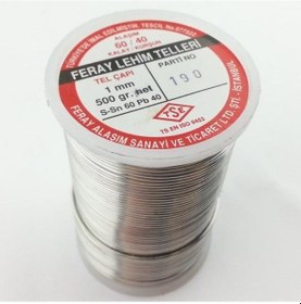 Resim Feray Lehim Teli 500Gr 1Mm 60/40 