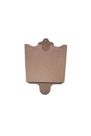 Resim Altınyapı Hobi Market KAPI ÖNÜ GAZETELİK HAM MDF BOYASIZ 