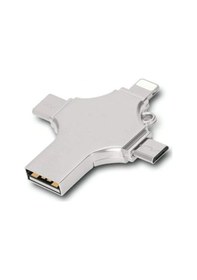 Resim Nm-store Otg 4in1 Cep Telefonu Çok Fonksiyonlu Usb Flash Bellek 64 Gb Type-c, Micro Sd Ve Kart Okuyucu 