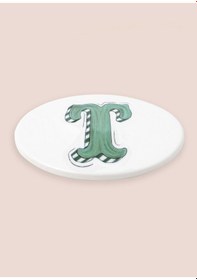 Resim The Mia Harf Bardak Altlığı T Beyaz 