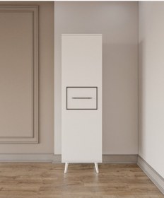 Resim FİX TEK KAPAKLI 4 BÖLMELİ DOLAP 