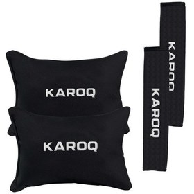 Resim Skoda Karoq Nakışlı Otomind Boyun Yastığı Seti 