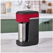 Resim Mono Cherry Red Filtre Kahve Makinesi Karaca