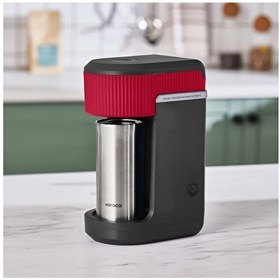 Resim Mono Cherry Red Filtre Kahve Makinesi 
