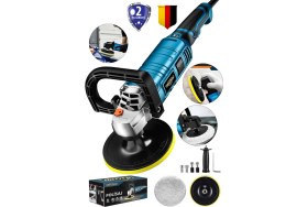 Resim Lieber German Teknoloji Bakır Sargılı 1800 Watt 6 Kademe Devir Ayarlı Pasta Cila Parlatma Polisaj Zımpara Makinesi 