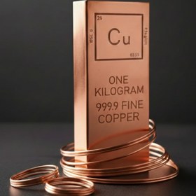 Resim Nova Group Metal Bakır Külçe- 999.99 Saf Bakır Külçe 1 Kg 