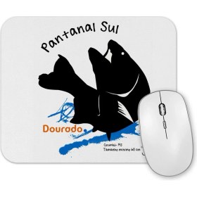 Resim Baskı Dükkanı Dourado Balık Mouse Pad 