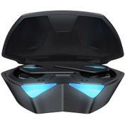Resim Awei T23 Tws Oyun Kablosuz Bluetooth Kulaklık Siyah 