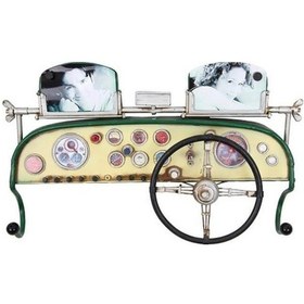 Resim Dekoratif Metal Askı Çerçeveli Ve Araba Konsolu Temalı Hediyeli 