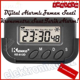 Resim Kenko Ileri Sayarlı Kronometre Buzzer Alarm Saat Tarih Öğrenci Sınav Kronometre Araç Saati Öğrenci Saati 