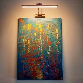 Resim PremiumPort Modern LED Ayna Üstü Banyo Tablosu, Çipli, Gün Işığı, Şık Tasarım 