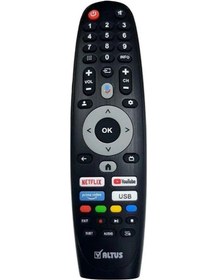 Resim Fully Kl Altus Netflıx - Youtube - Prıme Vıdeo Tuşlu Ses Komutsuz Lcd Led Tv Kumanda 25448 26022 