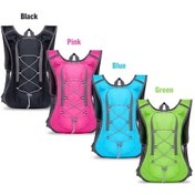 Resim Primepickings Outdoor Hafif Sırt Çantası, Su Geçirmez, Reflektif, Bisiklet, Dağcılık, Koşu İçin, Mavi Mavi 