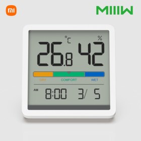 Resim Xiaomi Mıııw Dijital Termometre Sıcaklık Ve Nem Ölçer Masa Saati 