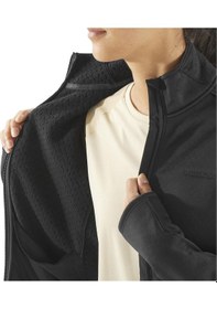 Resim Salomon Sntıal Mıdfleece Fz W Siyah 