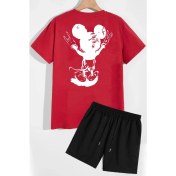 Resim Trendypassion Sırt Baskılı Şort T-Shirt Eşofman Takımı 