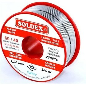 Resim Skygo 60-40 Lehim Teli 200 Gr 0,75 Mm - Sn:60 / Pb:40 