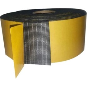 Resim Araç Oto Ses Isı Yalıtım Malzemesi Flexi Kauçuk Sünger Yapışkanlı 9mm Kalın 30CMX10MT 