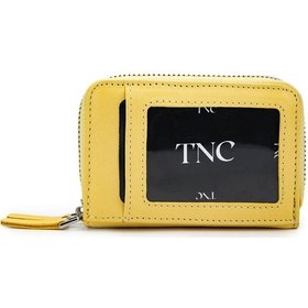 Resim Tamer Tanca Unisex Hakiki Deri Sarı Cüzdan Cuzdan 1039 222 Erk Czdn Sk24-25 Sarı Dr Sarı 