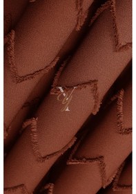 Resim Jakar Kesme Fon Perde Ezgi V-6010 Turuncu Turuncu 