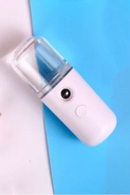 Resim Etraders Dezenfektan Püskürtücü Portatif Cep Boy Nano Mist Buhar Sprey 