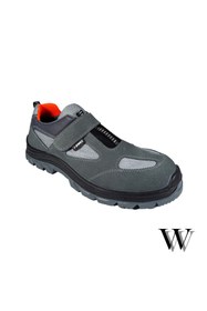 Resim e&e Emex S1 Süet Deri Yazlık Çelik Burunlu 49 50 Numara İş Ayakkabısı 50 Numara İş Güvenlik Ayakkabısı 