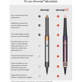 Resim Dyson Airwrap I.d.™ Saç Şekillendirme ve Kurutma Seti (Jasper Plum) 