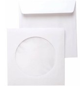 Resim Oyal 90 G 12 5x12 5 CM Pencereli Beyaz Cd Zarfı 1000 Li 