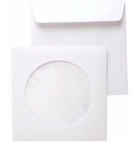 Resim Oyal 90 G 12 5x12 5 CM Pencereli Beyaz Cd Zarfı 1000 Li 
