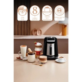 Resim Arzum OK0020 - Okka Rich Spin Pro Türk Kahvesi Makinesi - Krom 