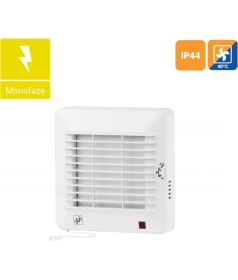Resim Soler&Palau Edm 100 Cr Debi 95 M³/h Pilot Lamba Otomatik Panjur Timer Mini Aksiyel Fan Agm Havalandırma Agmair Sp 