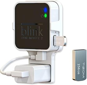 Resim Blink Sync Module 2 Mount ile Yerel Video Depolama için 256 GB Blink USB Flash Sürücü (Blink Eklenti Senkronizasyon Modülü 2'nin Kendisi Dahil Değildir) 