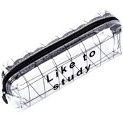 Resim Singree Dayanıklı Pvc Kalem Çantası - Taşınabilir, Şeffaf, Çok Amaçlı, Orman Tasarımı, Hediye Seçeneği 