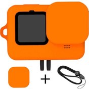 Resim Og-gopro Hero İçin 9/10 Siyah Aksesuarlar Kılıf Koruyucu Yumuşak Standart Konut Kauçuk Silikon Kabuk Koruyucu Go Pro Hero9 Için Yeni 