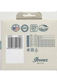 Resim Ibanez IACSP61C Phosphor Bronze Extra Light Takım Tel Akustik Git 