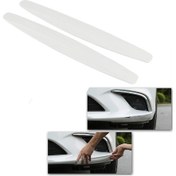 Resim Tampon Koruma Bandı Beyaz Tampon Koruyucu Şerit Yumuşak Bant 2 Li Paket 