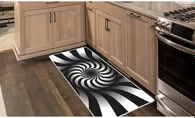 Resim Colorix Carpet Kaymaz Taban Tezgah Önü Mutfak Paspası 