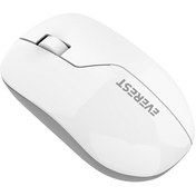 Resim SMW-973 USB 2.4 GHz Gölge Desenli Beyaz Gri Kablosuz Mouse Everest