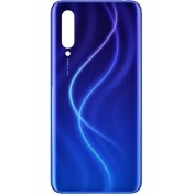 Resim Telefon Kulübesi Xiaomi Mi 9 Arka Kapak Batarya Pil Kapağı Siyah 