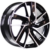 Resim EMR-17128-06 7.0x17"-5x100 ET40 57.1 Black Diamond Jant (4 Adet) 