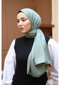 Resim Silk Home Deluxe Şal - Koyu Çağla - Koyu Çağla 
