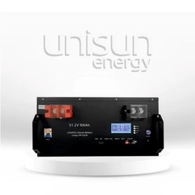 Resim 51,2v 100ah Lifepo4 Batarya 6000 Cycle + Ekran + Bluetooth 