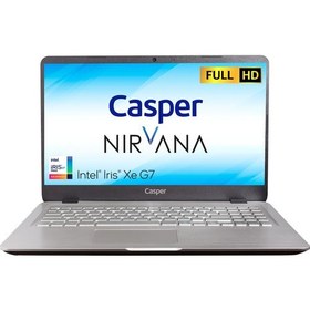 Resim Casper Nirvana S500.1135-4P00T-G-F Intel Core i5 1135G7 4GB 250GB SSD Windows 11 Home 15.6" FHD 