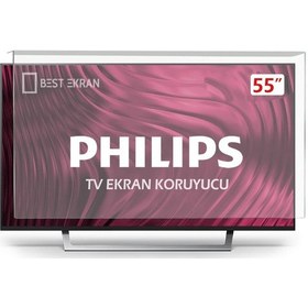 Resim Best Ekran Philips Uyumlu 55PUS7002 TV Ekran Koruyucu - 55" 139 CM Ekran Koruyucu 