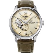 Resim Orient Star RE-AV0B10G00B Kurmalı Otomatik Deri Kahverengi 10 Atm Safir Cam 41 mm Erkek Kol Saati 