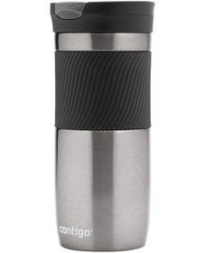 Resim Contigo Byron Snapseal Termos Bardak 470ml Koyu Gri 