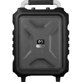 Resim Magicvoice MV-2015 USB-SD-BT 1 El + 1 Yaka Mikrofonlu 300W Taşınabilir Şarjlı Hoparlör Anfi 